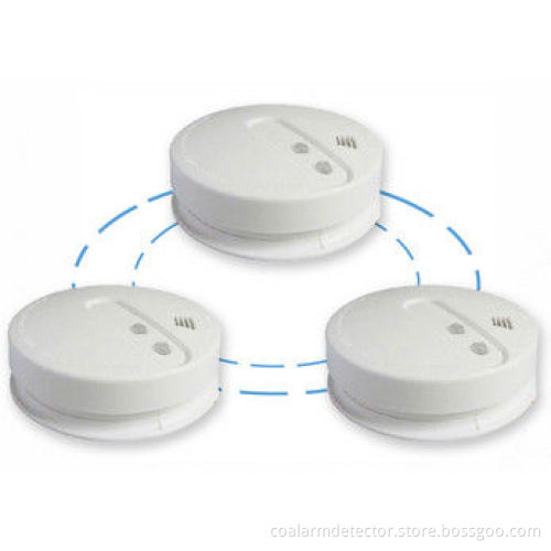 Household Wireless Optical Smoke Detector Dustproof Ac220v En14604